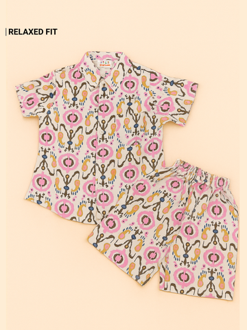 Boys' Ikat Pop Print Coord Set