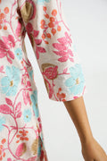 Pastel Floral Cotton Co-ord Set - Top & Trousers | Co-Ord Set | Shop stylish women's clothing online at Label Flavia |