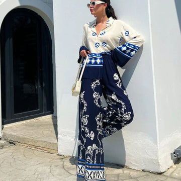 Carol Printed Co-ord Set