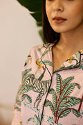 Cotton Printed Night Suit | Co-Ord Set | Shop stylish women's clothing online at Label Flavia |