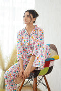 Peppa Pig Printed Cotton Night Suit | Co-Ord Set | Shop stylish women's clothing online at Label Flavia |