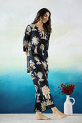Black Palm Coord set | Co-Ord Set | Shop stylish women's clothing online at Label Flavia |