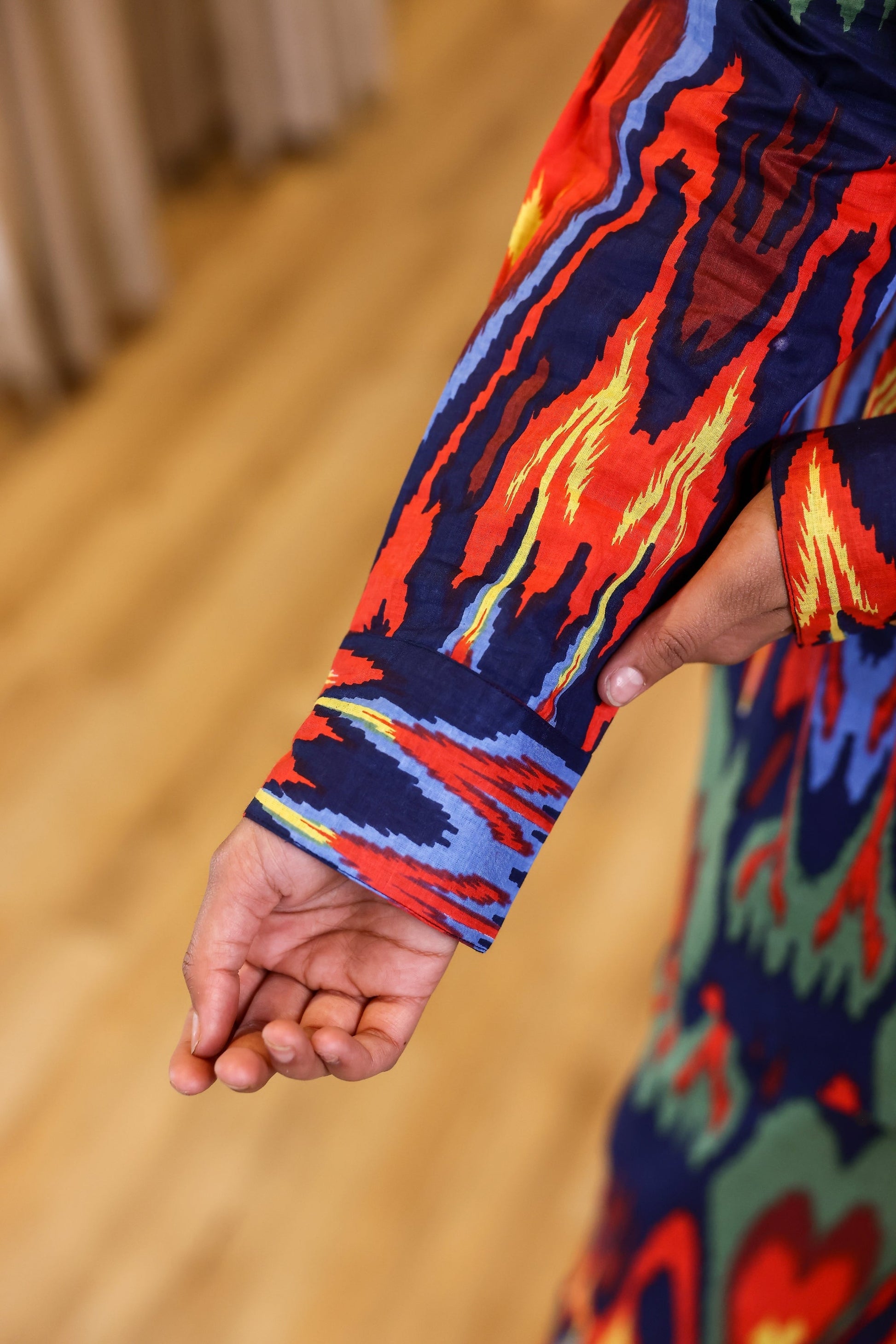 Cotton Printed Straight Cord Set | Co-Ord Set | Shop stylish women's clothing online at Label Flavia |