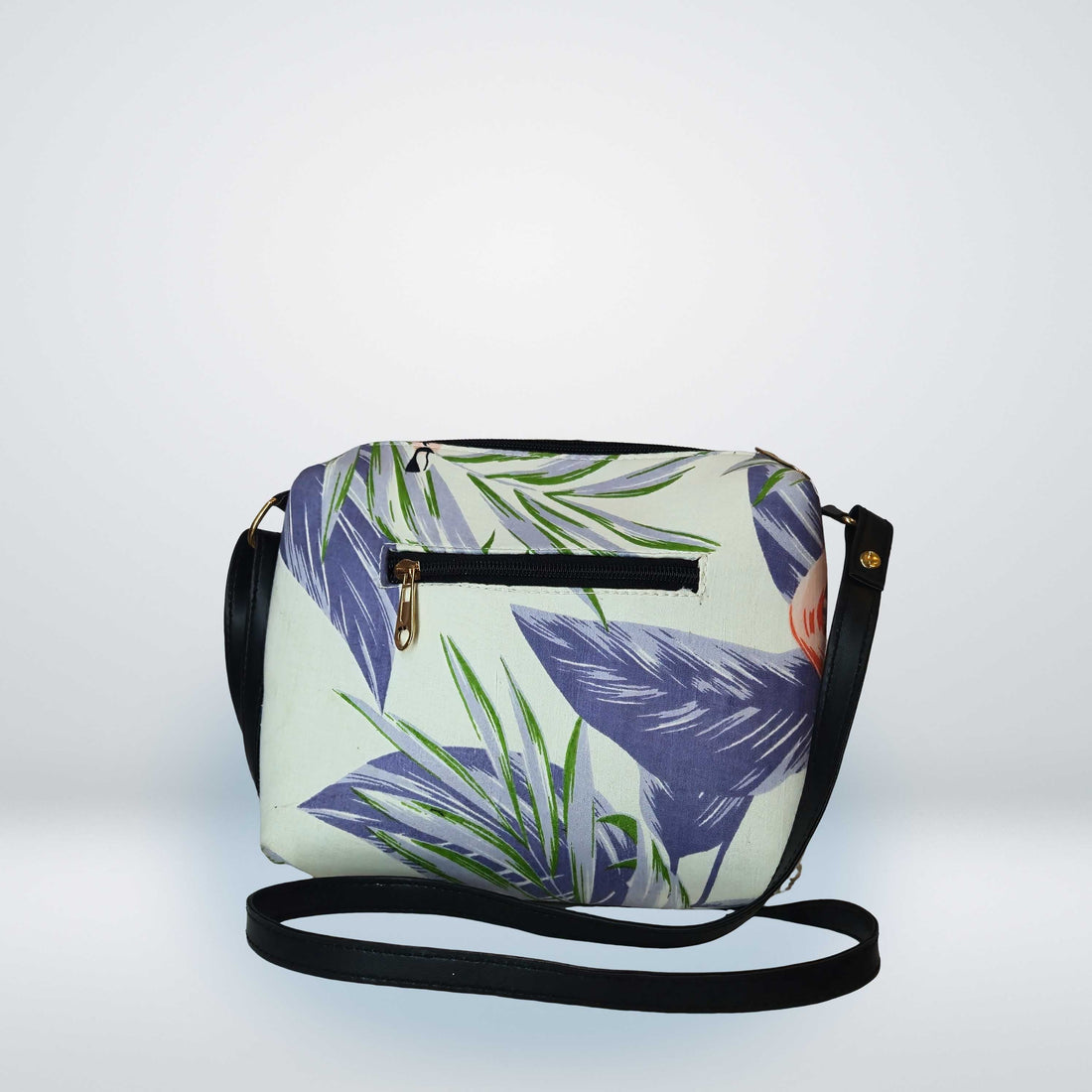 Stylish Flamingo Print Women's Sling Bag - Trendy Designer Handbag for Women