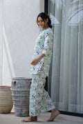 Cotton Printed Cord Set | Co-Ord Set | Shop stylish women's clothing online at Label Flavia |