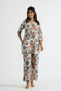 Stylish Multicolor Animal Print Cotton Dream Co-Ord Set – Stand Out in Style | Co-Ord Set | Shop stylish women's clothing online at Label Flavia |