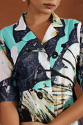 Cotton Printed Dress | A-Line Dress | Shop stylish women's clothing online at Label Flavia |