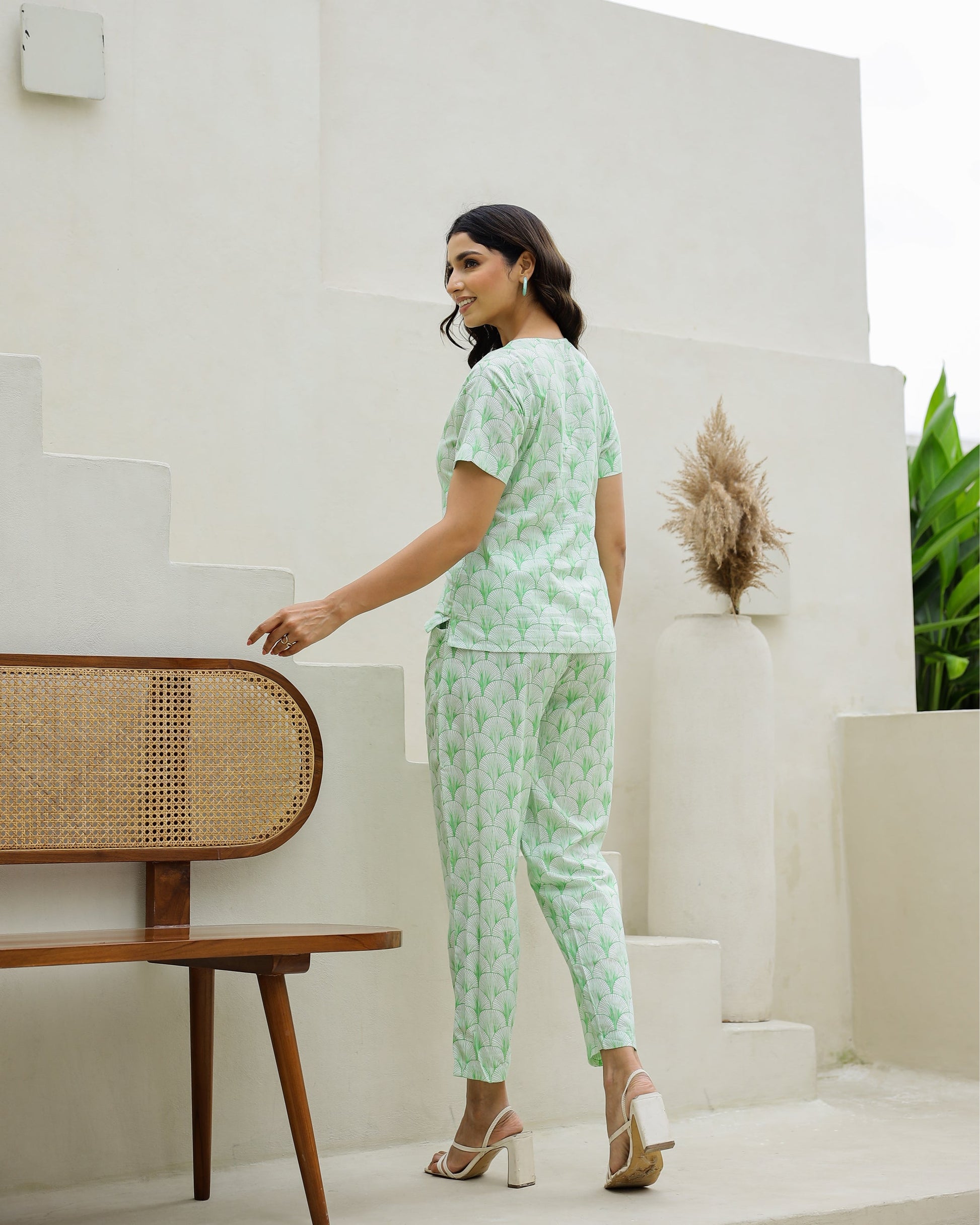 Cotton Printed Co-ord Set | Co-Ord Set | Shop stylish women's clothing online at Label Flavia |