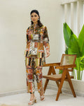Cotton Printed Co-ord Set | Co-Ord Set | Shop stylish women's clothing online at Label Flavia |
