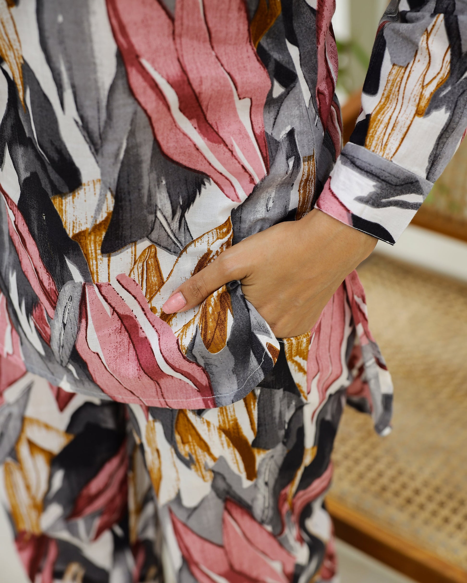 Cotton Printed Co-ord Set | Co-Ord Set | Shop stylish women's clothing online at Label Flavia |