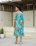 Cotton Printed Dress | A-Line Dress | Shop stylish women's clothing online at Label Flavia |