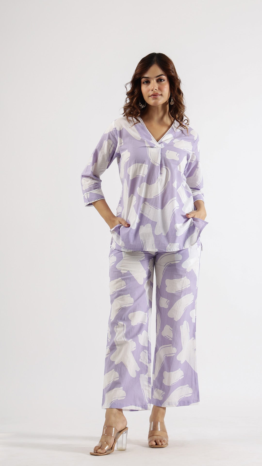 Trendy Women’s Striped Co-ord Set - Perfect for Casual Wear