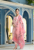 Cotton Dobby Kurta Pant Set | | Shop stylish women's clothing online at Label Flavia |
