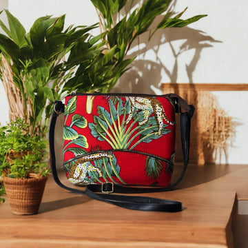 Tropical Printed Crossbody Bag – LuxebyFlavia
